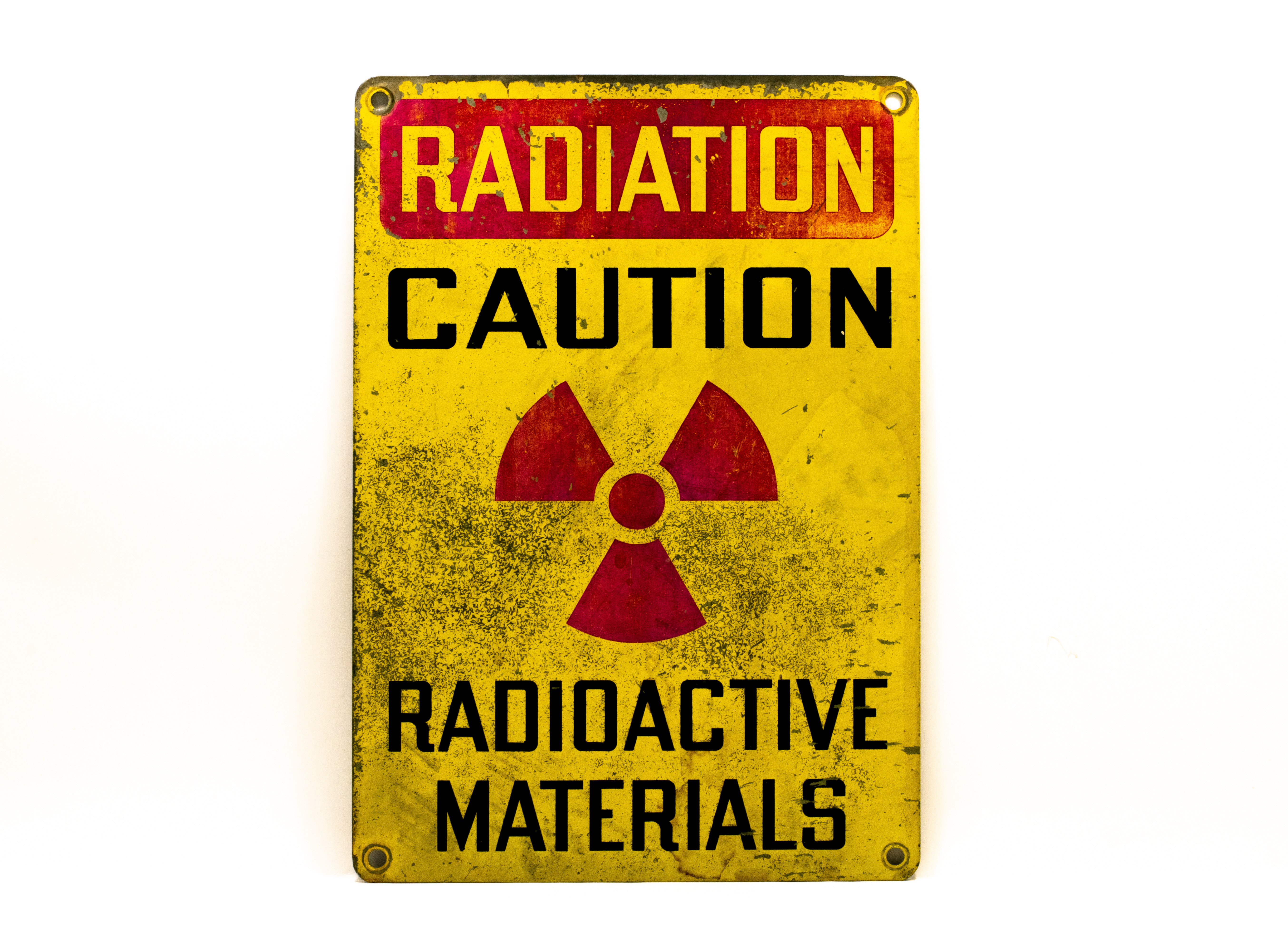 Radiation Warning Sign